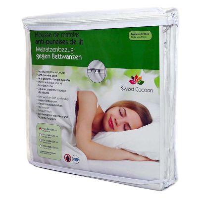 Housse de matelas anti-punaises de lit (épaisseur 20 cm)