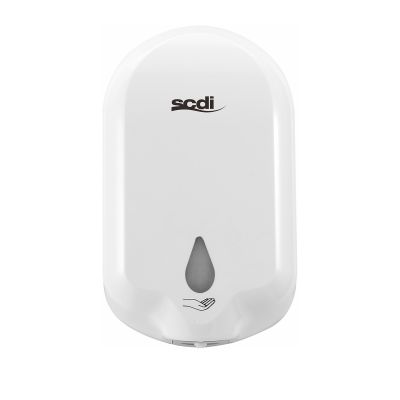 Distributeur de savon automatique SCDI, mural, blanc