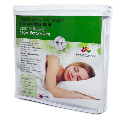 Housse de sommier anti-punaises de lit